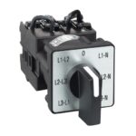 K1F027MLH – Schneider Electric cam voltmeter switch – 3L and 3L-N – 45° – 12 A – screw mounting