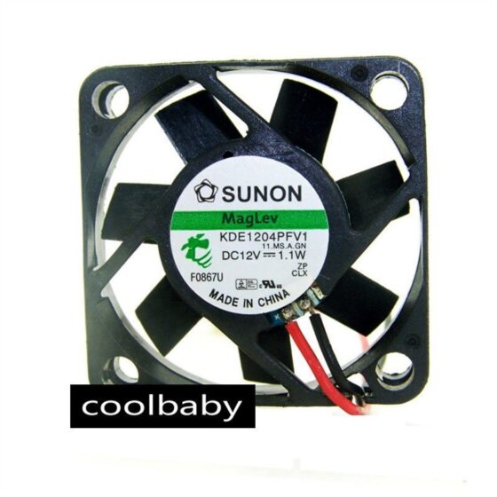 KDE1204PFV1 Cooling Fan 40*40*10MM 12VDC Sunon