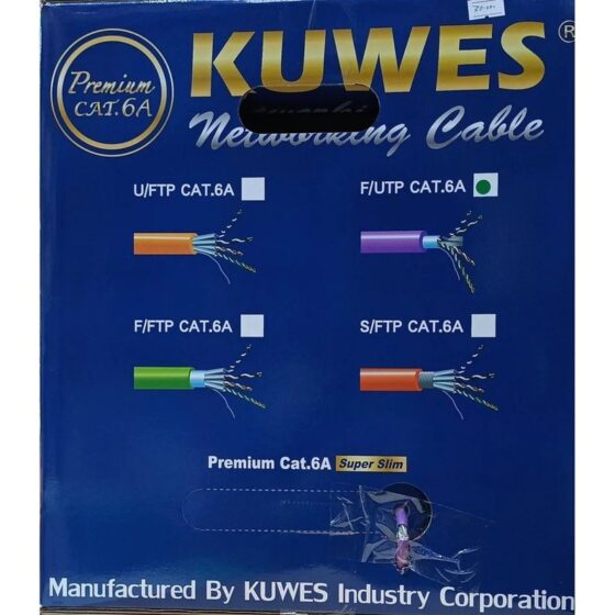 Kuwes MS Utp CAT6A 305MTR Network Cable Grey Kuwes — Kuwes