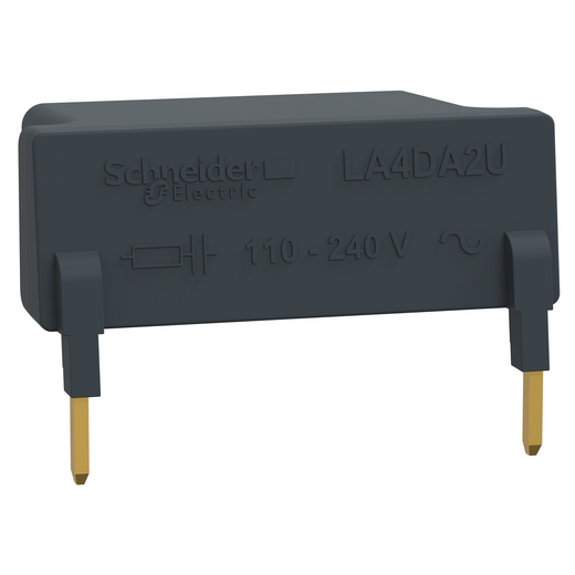 LA4DA2U – Schneider Electric TeSys D – suppressor module – RC circuit – 110…240 V AC — SCHNEIDER