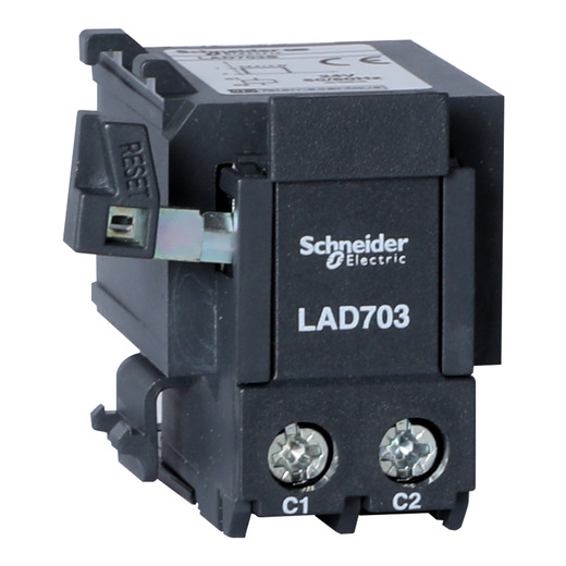LAD703B – Schneider Electric TeSys Deca thermal overload relays – remote electrical stop – 24V DC/AC — SCHNEIDER