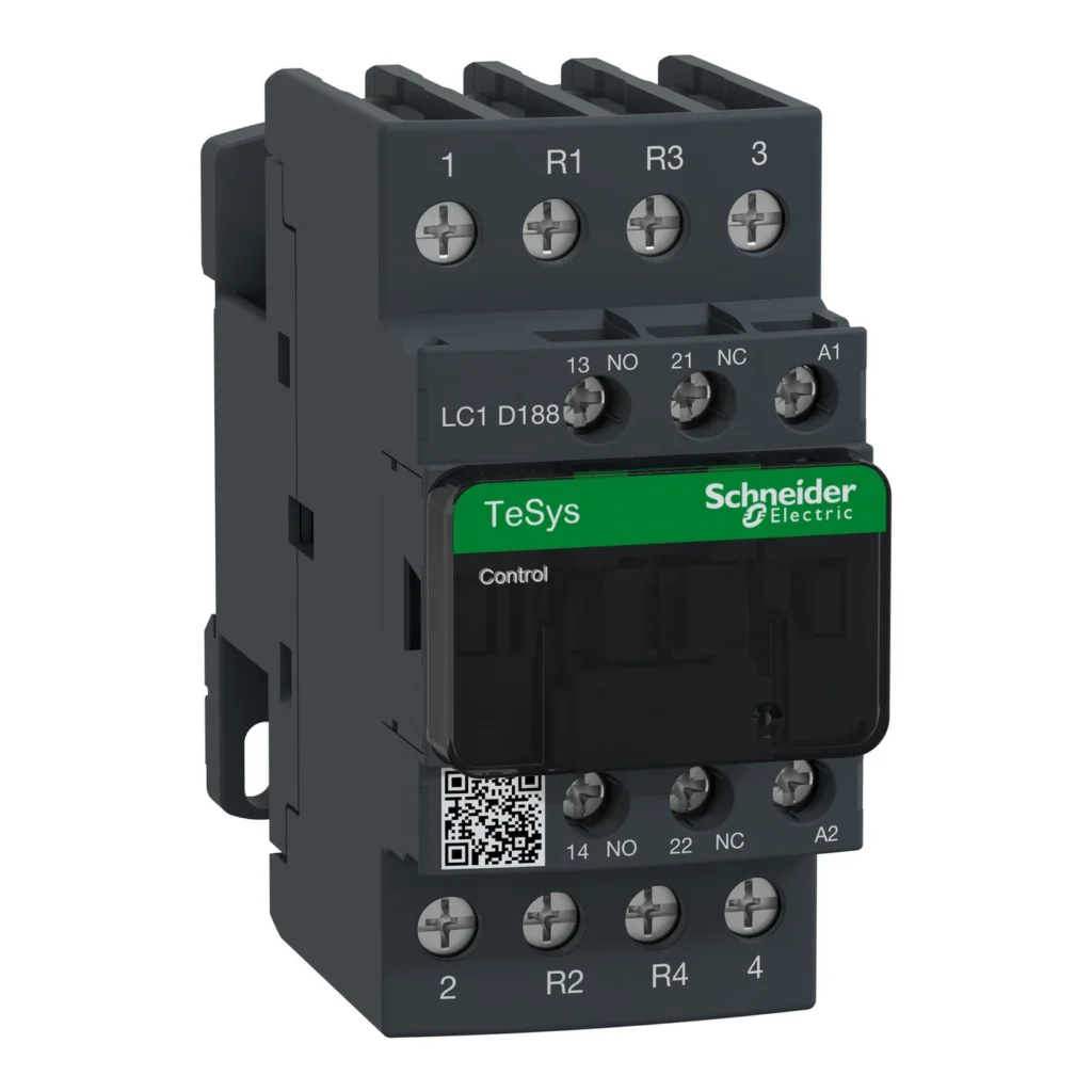 LC1D188P7 – Schneider Electric TeSys D contactor – 4P(2 NO + 2 NC) – AC-1 – <= 440 V 32 A - 230 V AC coil — SCHNEIDER