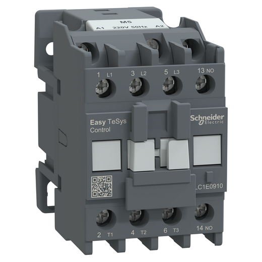 LC1E0910M5 – Schneider Electric EasyPact TVS contactor 3P(3 NO) – AC-3 – ≤ 440 V 9A – 220 V AC coil — SCHNEIDER