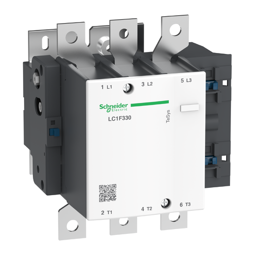 LC1F330F7 – Schneider Electric TeSys F contactor – 3P (3 NO) – AC-3 – ≤ 440 V 330 A – coil 110 V AC — SCHNEIDER