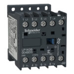 LP1K09004BD3 – Schneider Electric contactor, TeSys K, 4P(4NO),AC-1, 440V, 20A, 24V DC standard coil