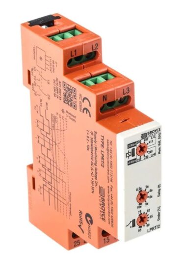 LPRT/2 400V Relay, Voltage Sense, Dpdt, 5A, 400VAC