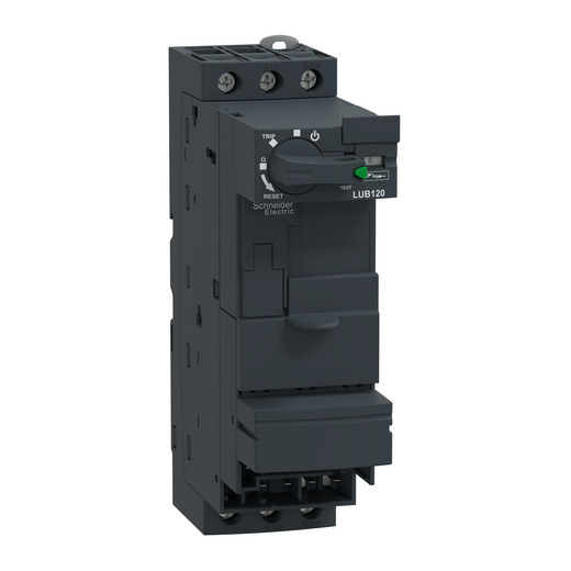 LUB120 – Schneider Electric Non reversing power base, TeSys Ultra, 3P, 1NO + 1NC, 12A, 690V, Advanced power base — SCHNEIDER