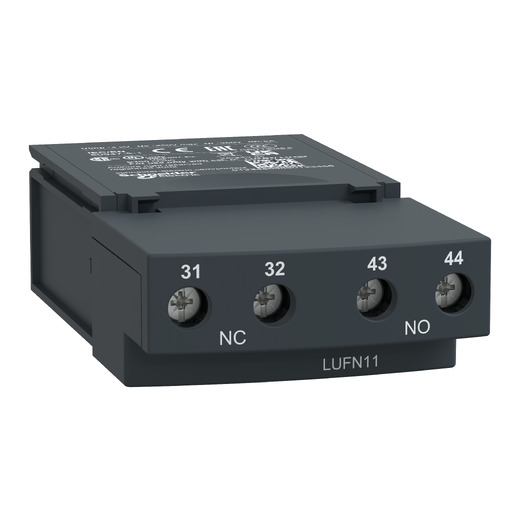 LUFN11 – Schneider Electric auxiliary contacts LUF – 1NO + 1NC — SCHNEIDER