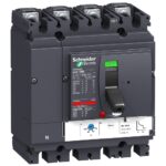 LV429640 – Schneider Electric circuit breaker Compact NSX100F – TMD – 100 A – 4 poles 3d