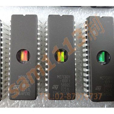 M27C801-100F1–DIP-32