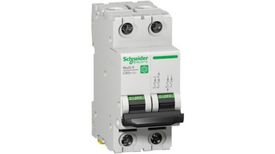 M9U21204 Double Pole Circuit Breaker, 4 A (dc)