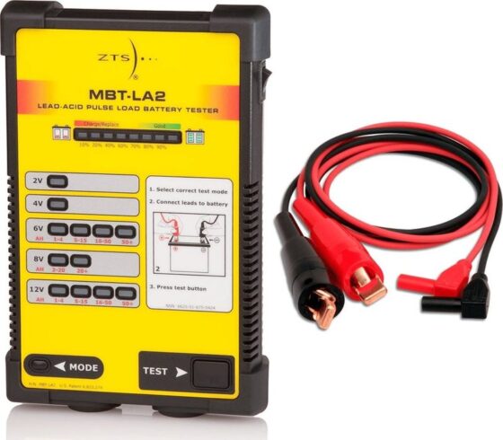 MBT-LA2 Single Cell Hand Held Battery Tester Zts