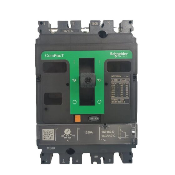 MCCB Breaker 80A 3P3D Micrologic 5.2A NSX100F