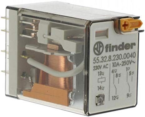 Miniature Pcb Power Relay 230V AC 8PIN – with Base