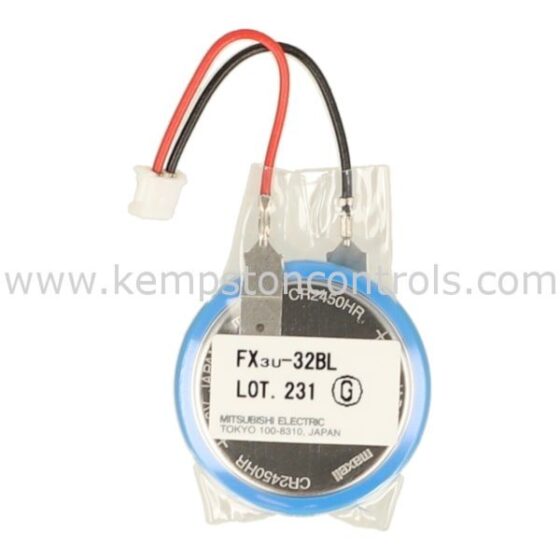 Mitsubishi Electric FX3U-32BL Battery 165286 Maker — Mitsubishi Electric
