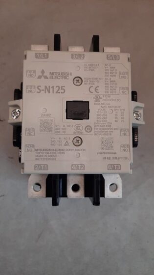 Mitsubishi Electric SK125 220V Magnetic Contactor — Mitsubishi Electric