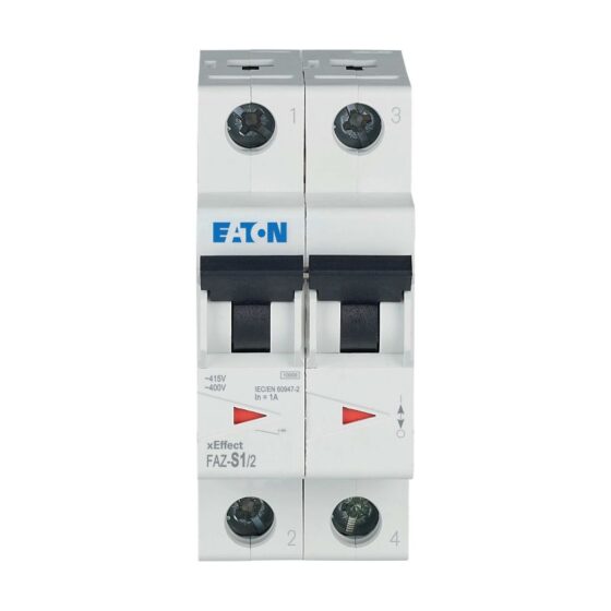 Moeller 278805 MCB 10A 2POLE FAZ-S1/2 415V — Moeller