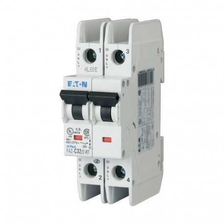 Moeller FAZ-C6/2 Inom 6A Poles 2 — Moeller