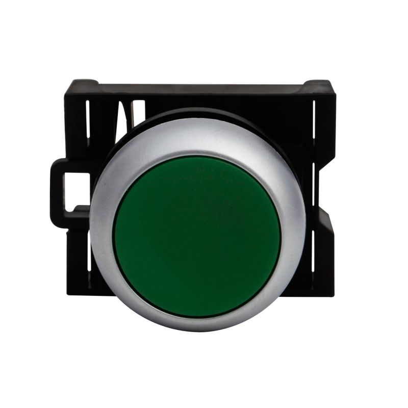 Moeller M22-D-G Pushbutton Flush Green Momentary — Moeller