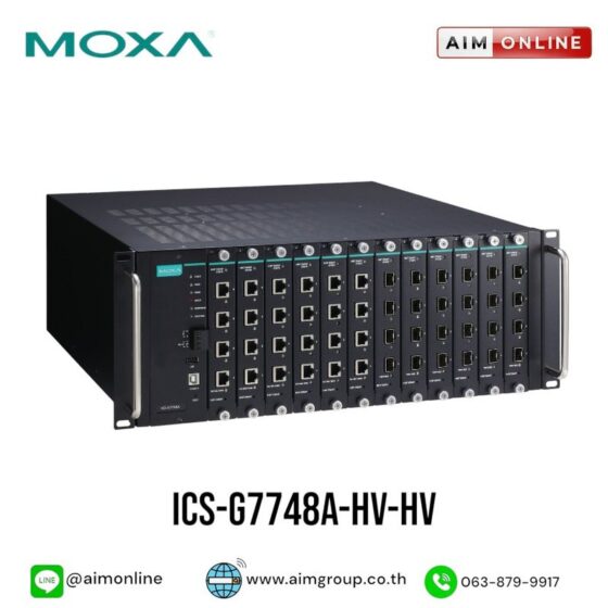 Moxa ICS-G7748A-HV-HV Moxa — Moxa