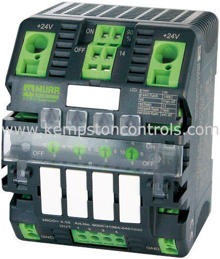 Murrelektronik Murr MICO-4 10-24 24VDC 4A Part Number 0999-41034 — Murrelektronik