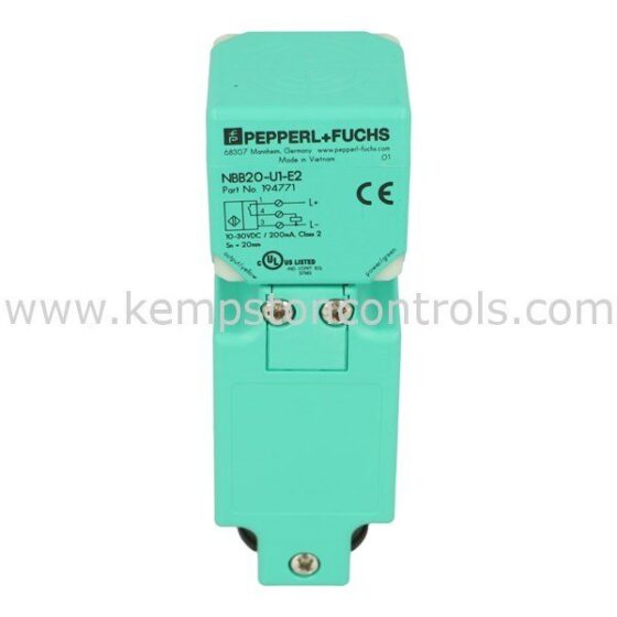 NBB20-U1-E2 Speed Sensor Pepper+fuchs