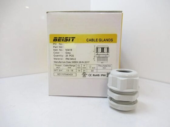 Nylon Cable Gland Beisit N3418 (314 Npt 13-18)
