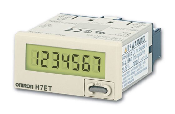 Omron H7ET-NV1 Time Counter — OMRON