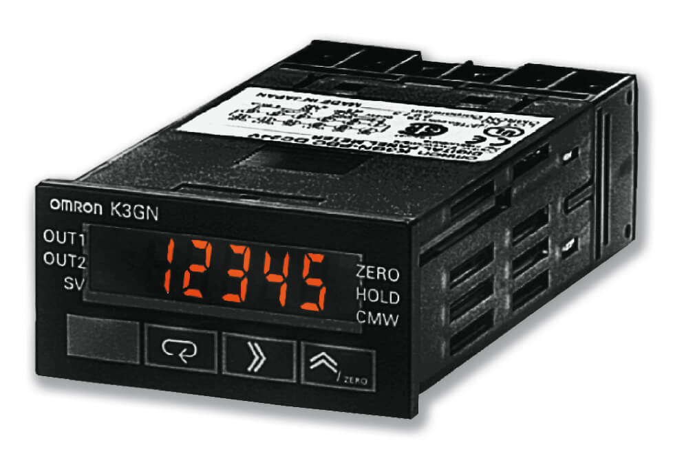 Omron K3GN-NDC 24DC Panel Meter — OMRON
