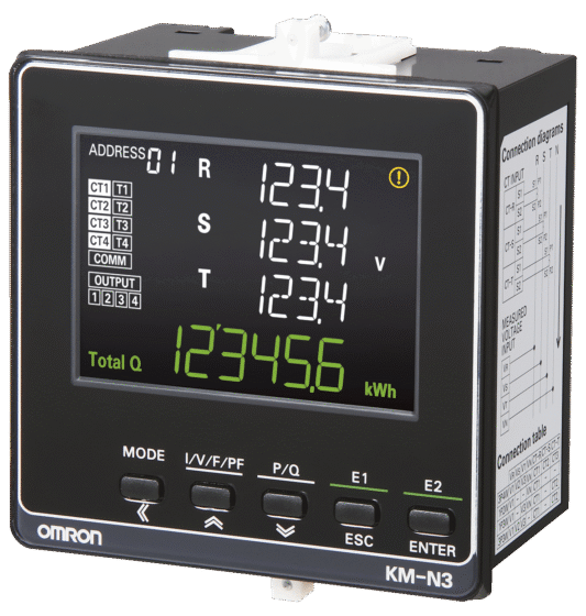 Omron KM-N3-FLK Energy Meter — OMRON