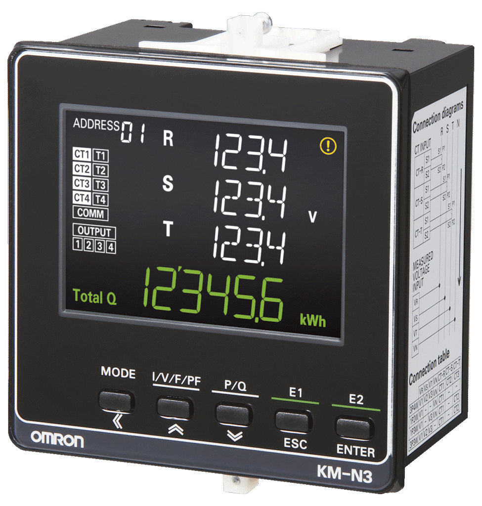 Omron KM-N3-FLK Energy Meter — OMRON
