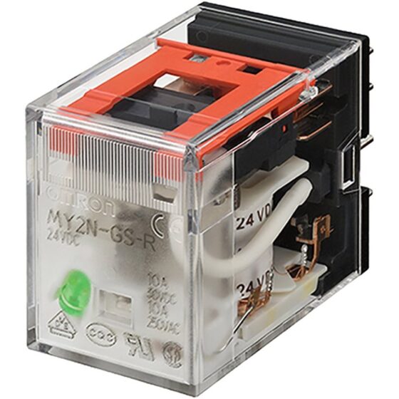 Omron MY2N AC24 Relay Electromagnetic Dpdt 24VAC — OMRON