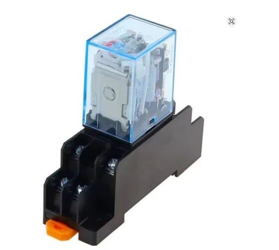 Omron MY2NJ 24VDC 8 Pin, 5 Amps, Relay with Base — OMRON