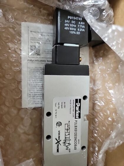 Parker P2LBX512ESNDDB49 Solenoid Valve — Parker