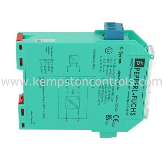 Pepperl+Fuchs KFD0-CS-EX1.54 Barrier Moduke + Fuch — Pepperl+Fuchs