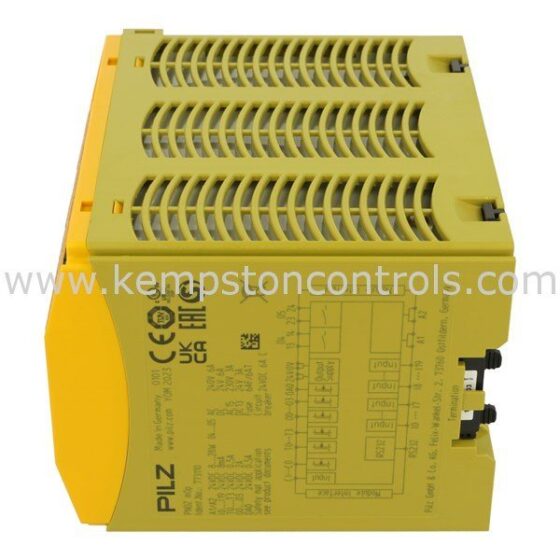 Pilz 773110 Safety Relay Control for Baykal Machine — Pilz