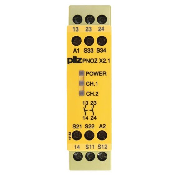 Pilz 774306 Stop Relay Pnoz X2.1 — Pilz