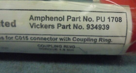 PU 1708 7-PIN Connector Vickers 934939, Mating Plug