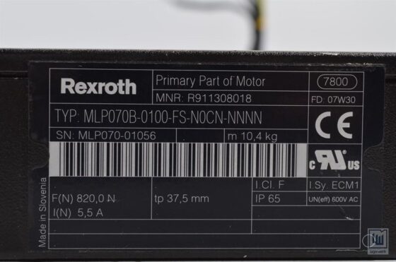 R911310091 MLP100C-0190-FS-N0CN-NNNN