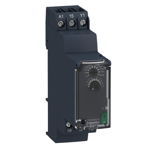 RE22R1HMR – Schneider Electric Interval Timing Relay – 0.05s…300h – 24…240V AC/DC – 1C/O — SCHNEIDER