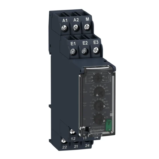 RM22UA32MR – Schneider Electric Voltage control relay 1V…100Vac/dc, 2 C/O — SCHNEIDER