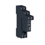 RSB2A080BDS – Schneider Electric Harmony, Interface plug-in relay with socket, 8 A, 2 CO, 24 V DC