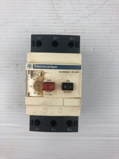Schneider Electric GVME63 + GVAE11 Circuit Breaker — SCHNEIDER