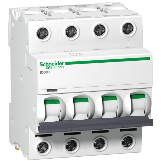 Schneider Electric IC60N 4P 50AC Miniature Circuit B-A9F54450 — SCHNEIDER