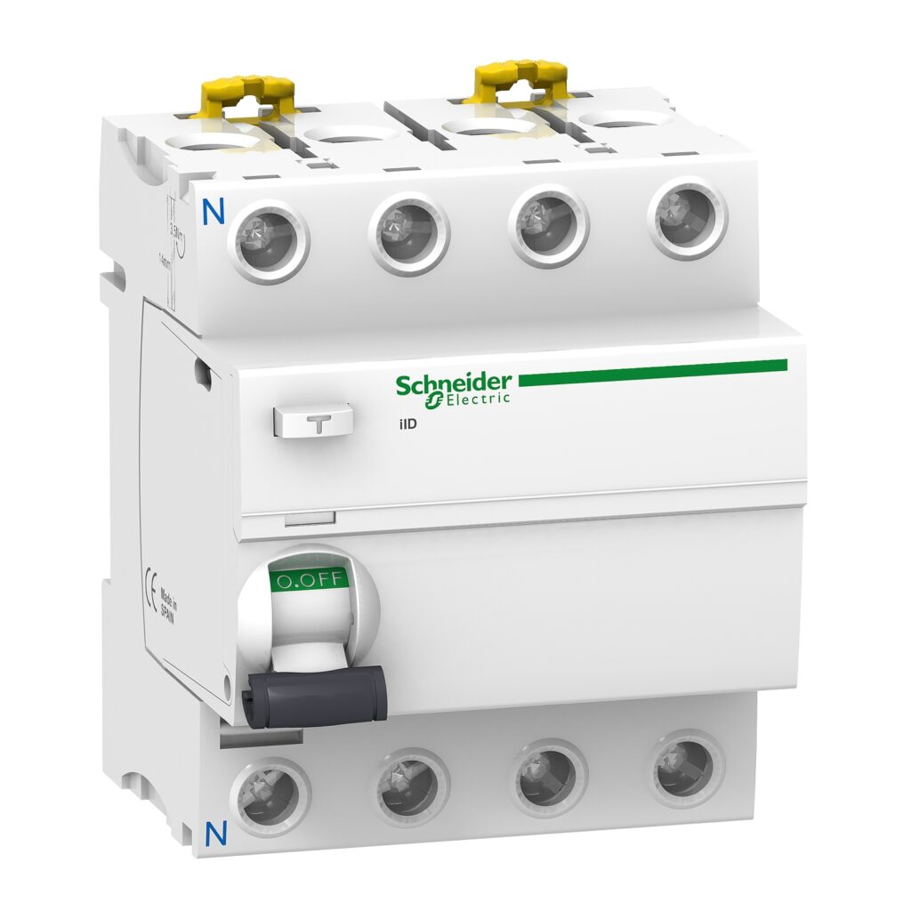 Schneider Electric Iid 4P 40A 300MA Ac- RESIDUAL-A9R74440 — SCHNEIDER