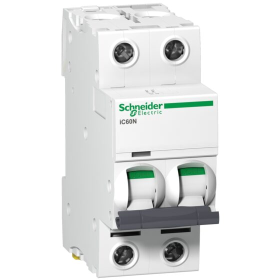 Schneider Electric ACT19 IC60N 2P 16A C Miniature Circuit B-A9F44216 — SCHNEIDER