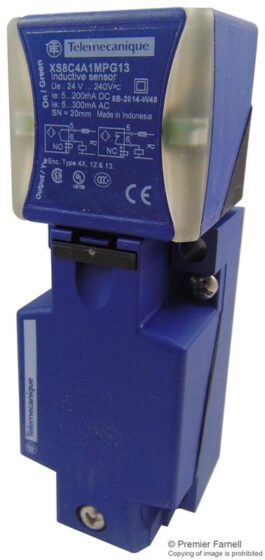 Schneider Electric XS8C4A1MPG13 Inductive Sensor — SCHNEIDER
