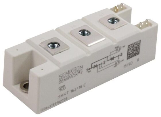 Semikron SKT55/16E Thyristor STUD, 1600V, 1700V, 46A — SEMIKRON