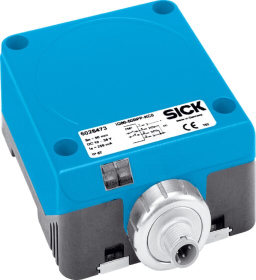 SICK IQ80-50BPP-KCO Inductive Sensor — SICK