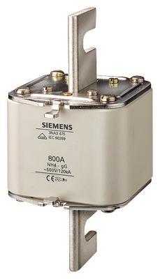 Siemens 3NA3482 Fuse GG P 1250A 500V NH4 — SIEMENS